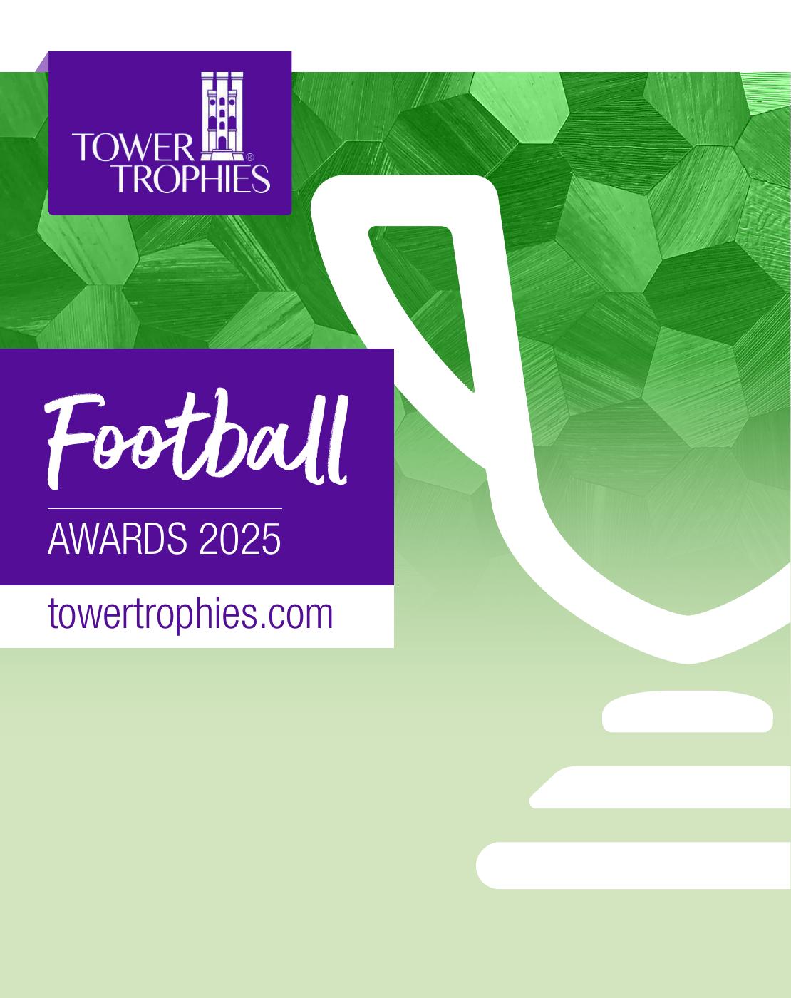 Tower Trophies Football Catalogue 2025